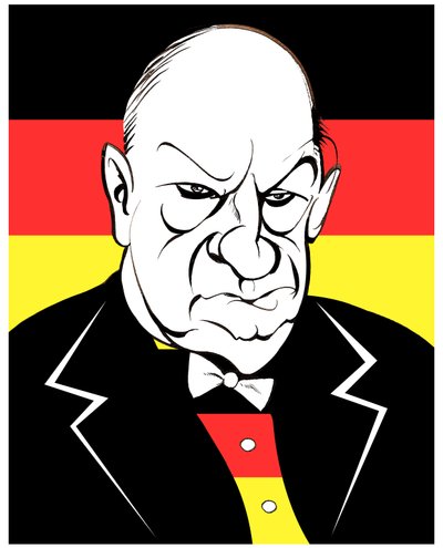 Paul Hindemith - German composer, conductor and violist by Neale Osborne